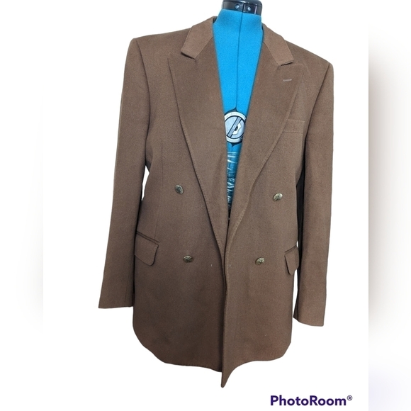 Vintage Robert Di Camerino Cashmere And Wool Blazer Jacket - Picture 2 of 14